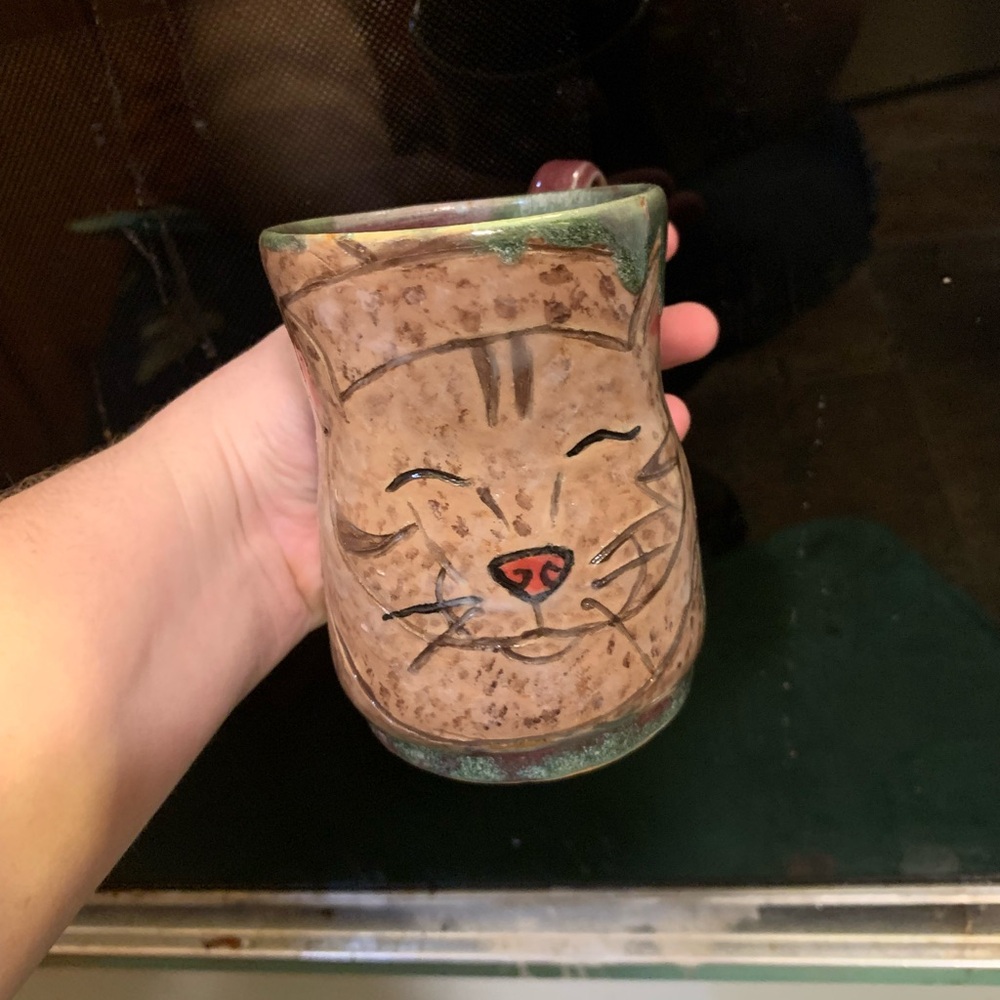 Handmade Cat Mug